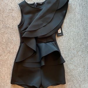 Can’t Get Enough Romper, Black, Sz Sm
